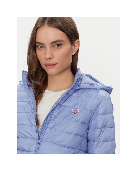 Guess Blue Daunenjacke W5Rl99 Whab2 Regular Fit