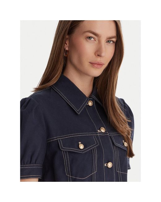Guess Blue Jeansjacke W6Gl08 W1804 Regular Fit