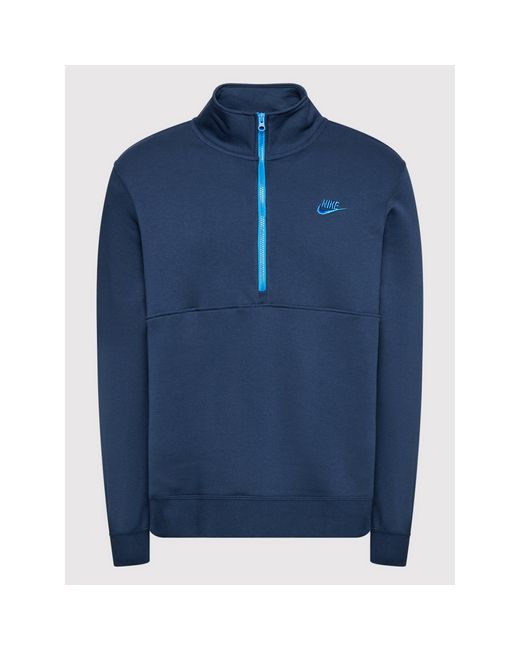 Nike Sweatshirt Sportswear Club Dd4732 Standard Fit in Blue für Herren