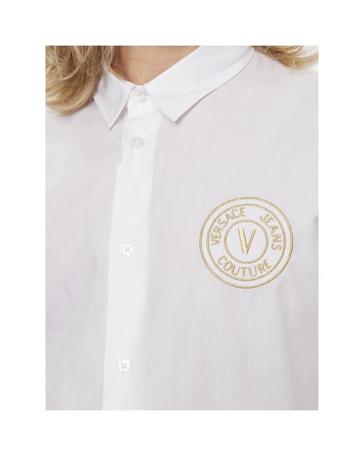 Versace Hemd 76Galys2 Weiß Regular Fit in White für Herren