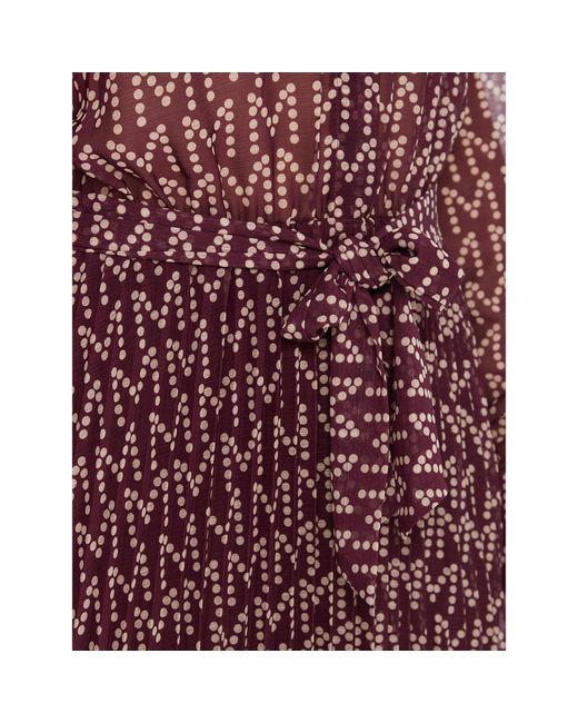 Lola Casademunt Red Kleid Für Den Alltag Mf2516005 Regular Fit