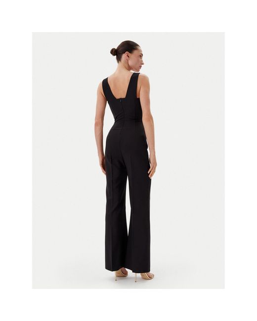 Rinascimento Black Jumpsuit Cfc0019844002 Regular Fit