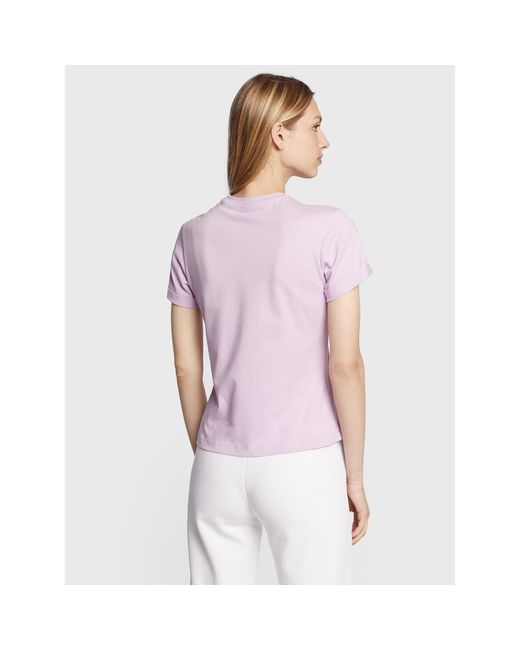 Guess Purple T-Shirt Dianna V2Bi06 I3Z14 Regular Fit