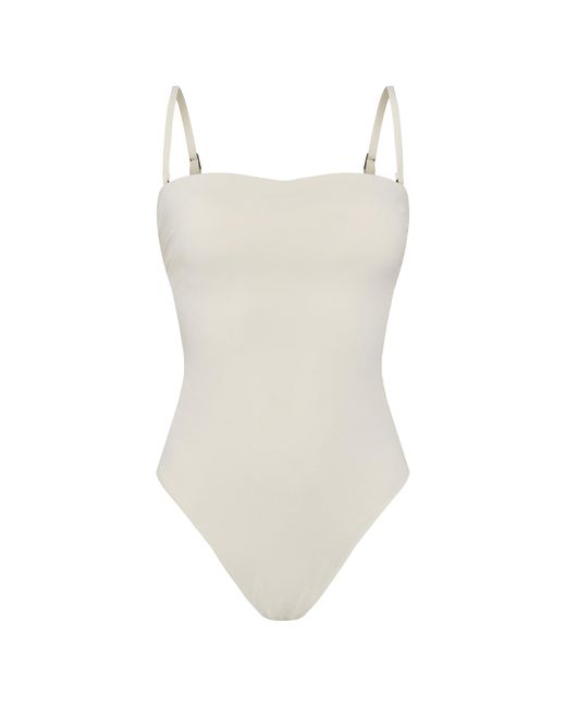 Calvin Klein White Badeanzug Kw0Kw02709