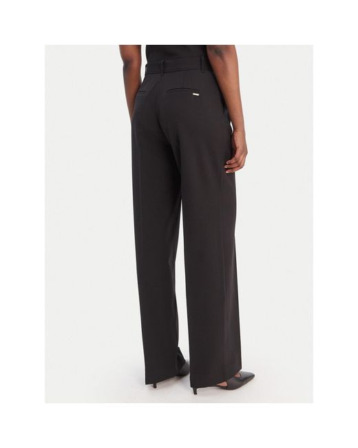 Guess Black Stoffhose W6Rb02 Wh9Y2 Regular Fit