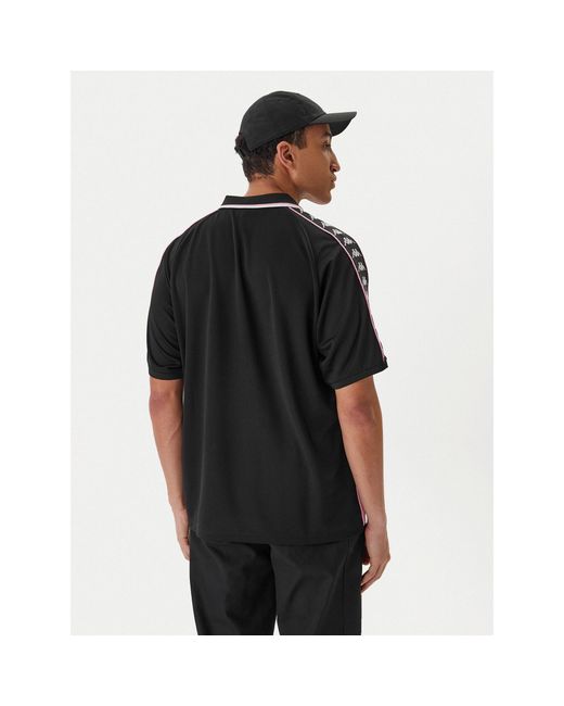 Kappa Technisches T-Shirt Banda Stafen 38254Uw Comfort Fit in Black für Herren