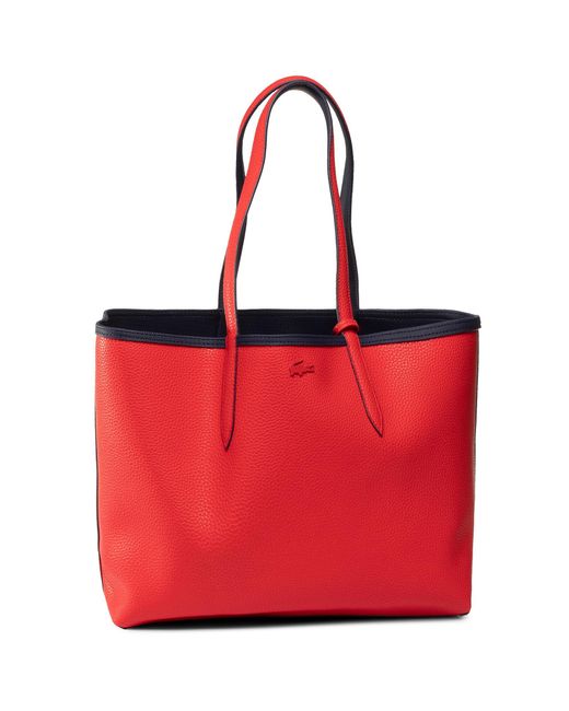 Lacoste Red Handtasche Shopping Bag Nf2142Aa