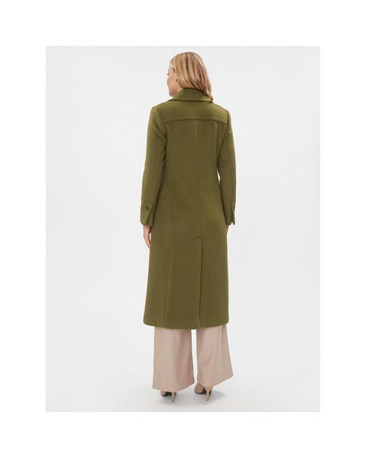 MAX&Co. Green Wollmantel Pressing 70140823 Grün Relaxed Fit