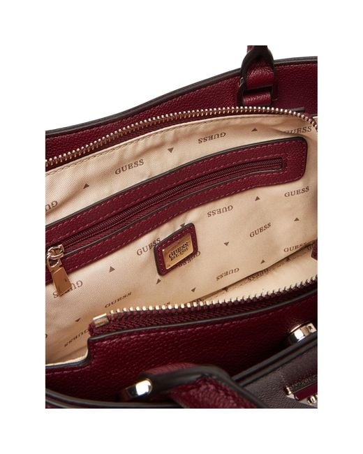 Guess Red Handtasche Maridian Ii Hwbg69 74090