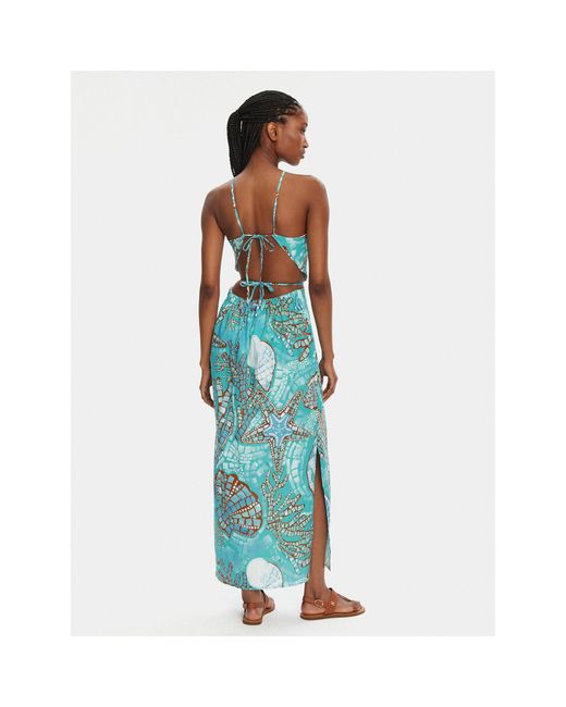 Seafolly Blue Sommerkleid La Mer 55423-Dr Regular Fit