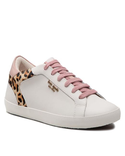 Kate Spade White Sneakers Ace K9552 Lovely Leopard 250