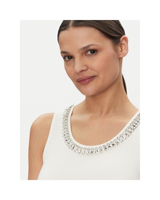 Guess White Top 5Rgp23 6299A Regular Fit