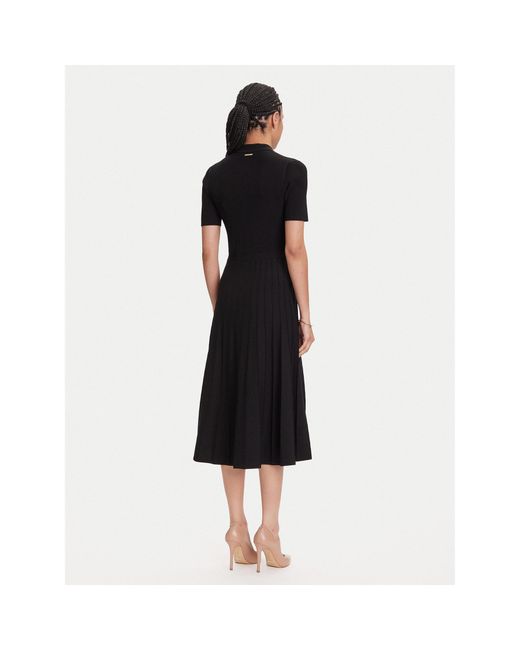 MICHAEL Michael Kors Black Strickkleid Mt5834F33D Regular Fit