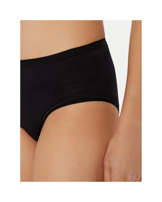 Triumph Black 2Er-Set Klassische Damenslips Mit Hoher Taille Sense Of Cotton 10225046