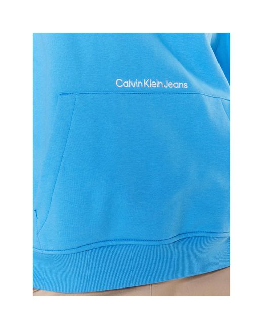Calvin Klein Blue Sweatshirt J20J220945 Oversize