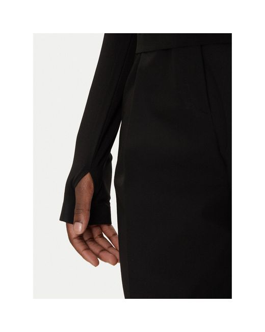 Norma Kamali Black Bluse Kk4246Plf32001 Regular Fit