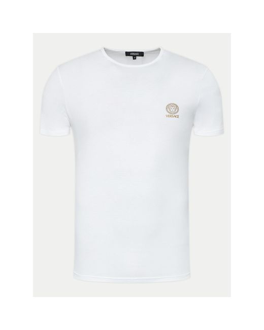 Versace 2Er-Set T-Shirts Au10193 Slim Fit in White für Herren