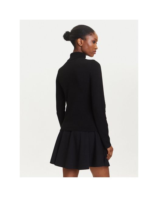 Karl Lagerfeld Black Rollkragenpullover A3W18007 Slim Fit