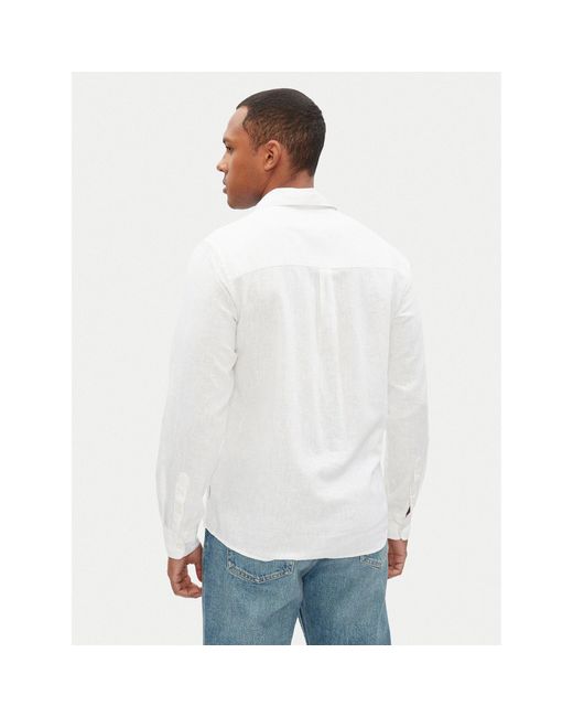 Pepe Jeans Hemd Arnau Pm308844 Regular Fit in White für Herren