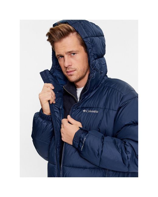 Columbia Winterjacke Pike Lake Ii Hooded Jacket Regular Fit in Blue für Herren