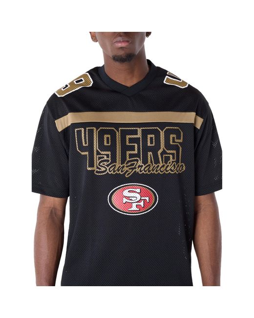 KTZ T-Shirt Saf49E Mesh Graphic Jersey 60596390 Regular Fit in Black für Herren