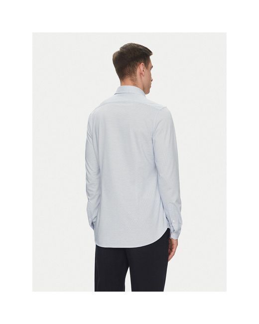 Michael Kors Hemd Mk0Ds01555 Slim Fit in White für Herren