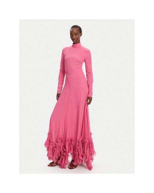 ROTATE BIRGER CHRISTENSEN Pink Abendkleid 113977504 Regular Fit
