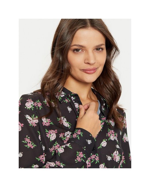Guess Black Hemd W4Bh56 Wgla2 Regular Fit