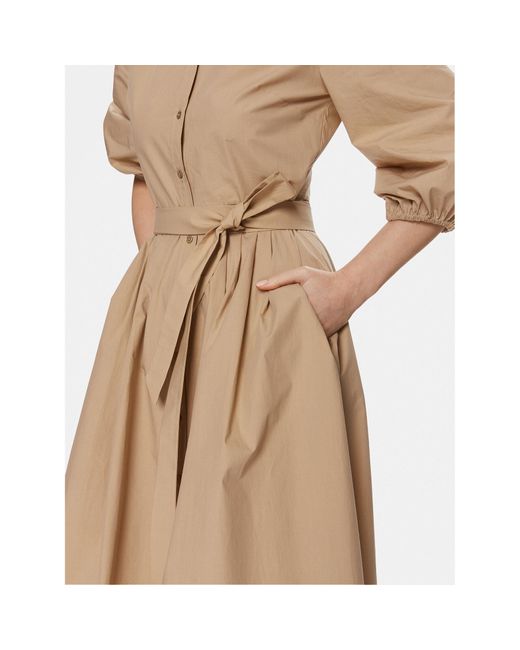Weekend by Maxmara Natural Hemdkleid Faenza 2415221192 Relaxed Fit