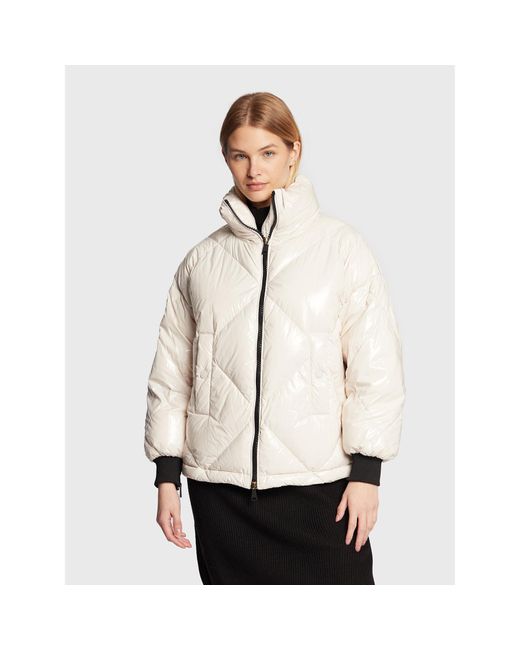 Weekend by Maxmara Natural Daunenjacke Ernesta 54860423 Weiß Regular Fit