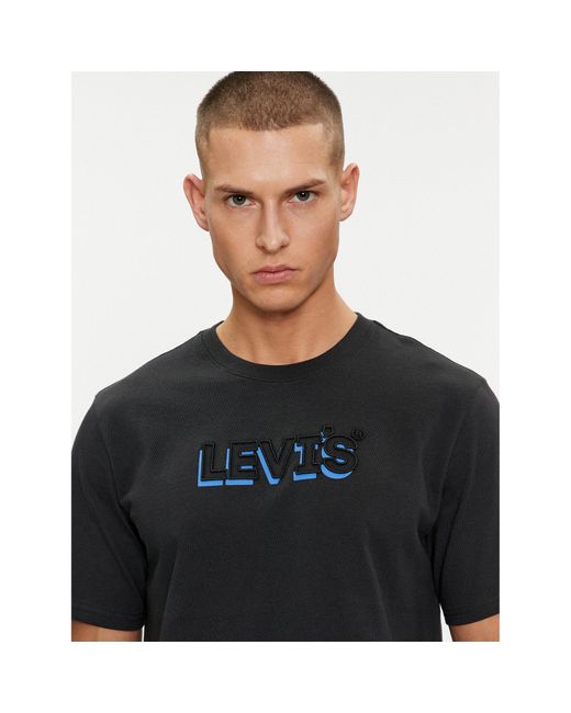 Levi's Levi' T-Shirt Graphic 16143-1247 Relaxed Fit in Black für Herren