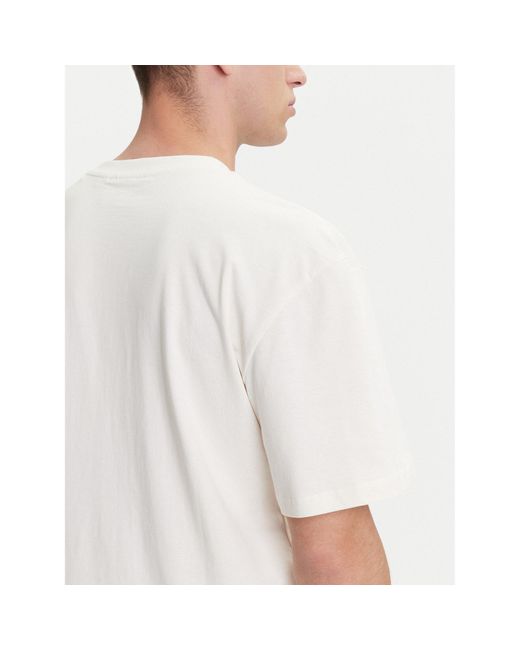 Karlkani T-Shirt Pd00005356 Relaxed Fit in White für Herren