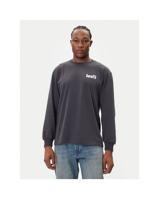 Levi's T-Shirt Authentic 005N7-0001 Regular Fit in Blue für Herren