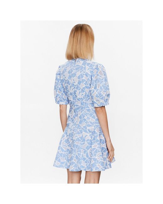 Boss Blue Kleid Für Den Alltag 50487816 Regular Fit