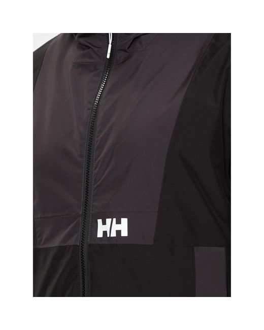 Helly Hansen Regenjacke Rig Rain Jacket 54096 Regular Fit in Black für Herren