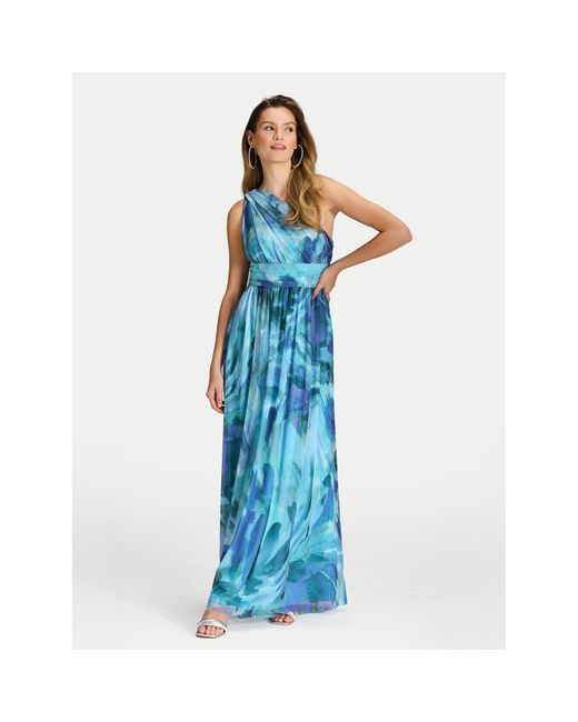 Swing Blue Abendkleid 5Ai18900 Regular Fit