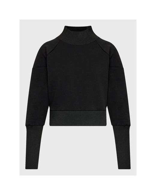 Sisley Black Sweatshirt 3Iprl200B Regular Fit