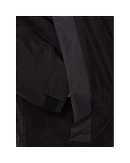 Helly Hansen Regenjacke Rig Rain Jacket 54096 Regular Fit in Black für Herren