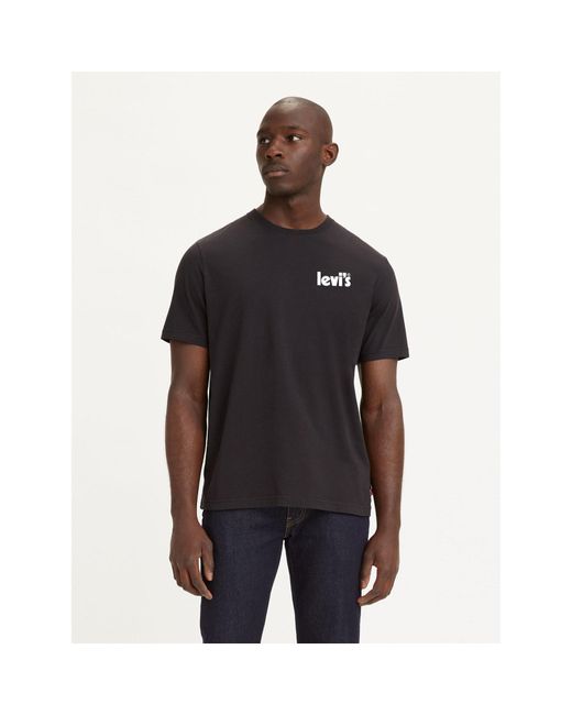 Levi's T-Shirt 16143-0837 Relaxed Fit in Black für Herren
