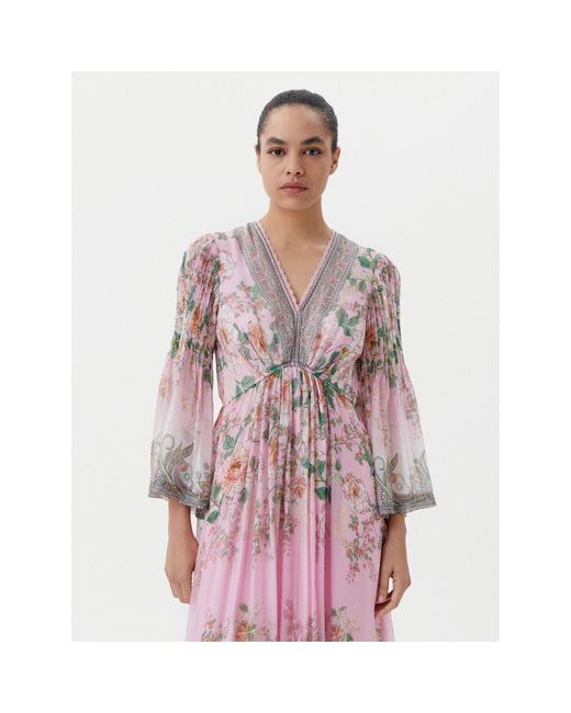Hale Bob Pink Sommerkleid 4Ypr652A Regular Fit