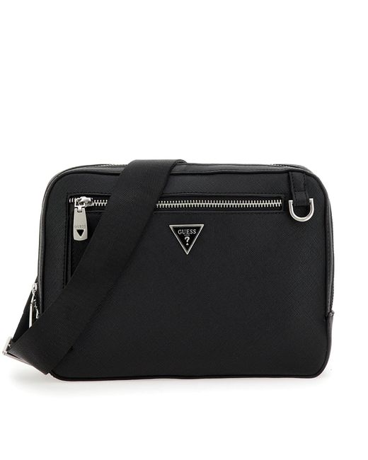 Guess Umhängetasche Certosa Saffiono Smart Mini Bags Hmecsa P3398 in Black für Herren