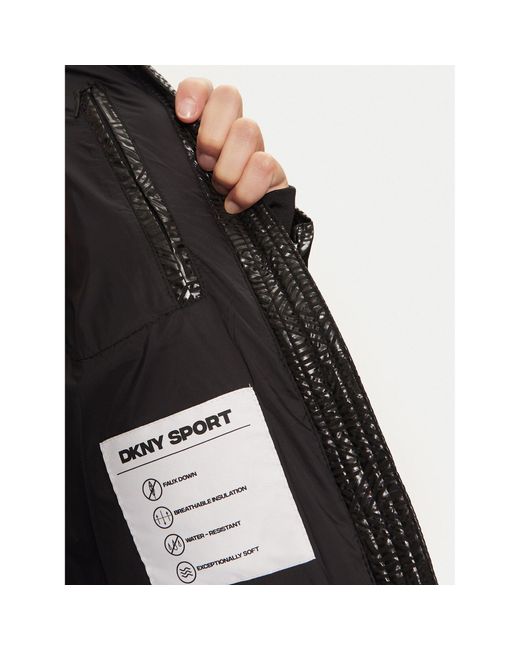 DKNY Black Daunenjacke Dp4J9549 Relaxed Fit