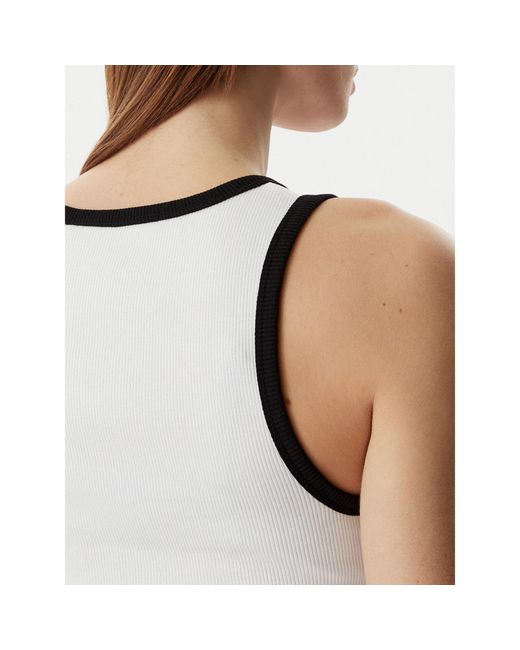 Karl Lagerfeld White Top B2W17003 Slim Fit