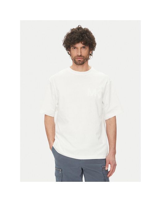 Michael Kors T-Shirt Cs552Hy1V2 Regular Fit in White für Herren