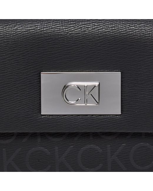 Calvin Klein Black Handtasche Ck Push Shoulder Bag_Epi Mn K60K612143