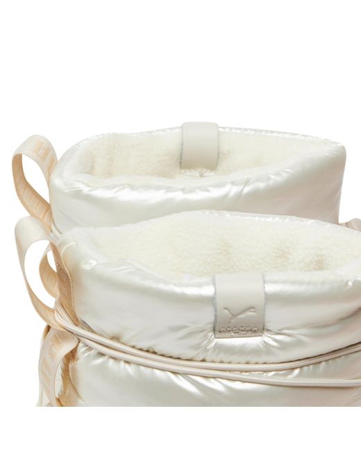 PUMA White Schneeschuhe Snowbae Wns Patent 393931 02 Weiß