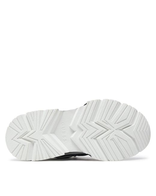 Guess White Sneakers Flgcai Fab12 Weiß