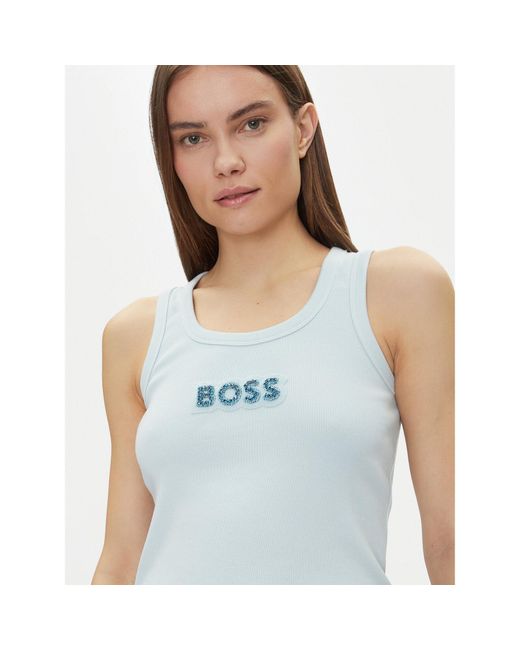 Boss Blue Top C-Ematite 50536985 Slim Fit