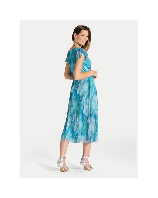 Swing Blue Coctailkleid 5Ai21300 Regular Fit