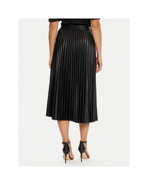 Lola Casademunt Black Lola_Casademunt Faltenrock Lf2408003 Regular Fit